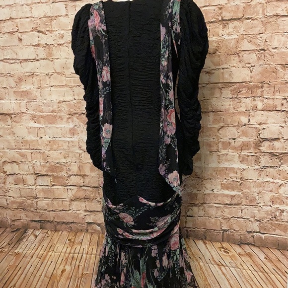 Vintage Lorrie Kabala Victorian BoHo dress - Picture 12 of 16